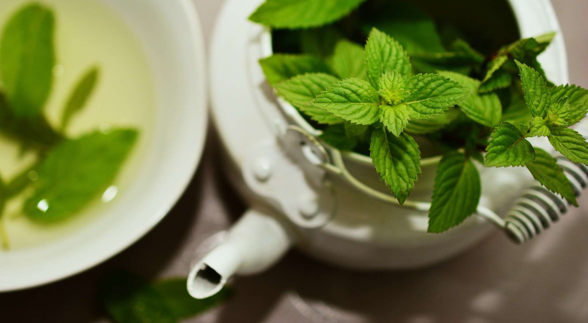 Peppermint tea